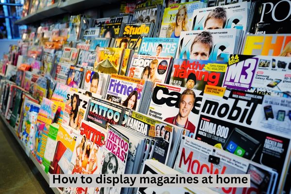 How to Display Magazines