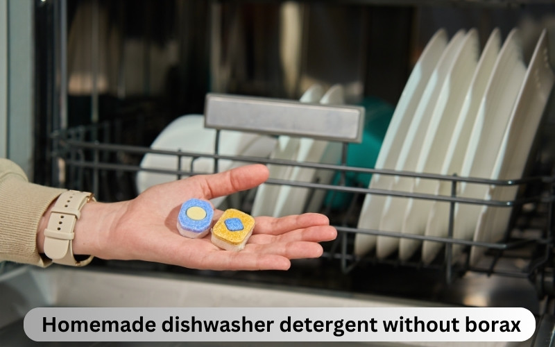 Homemade dishwasher detergent without borax