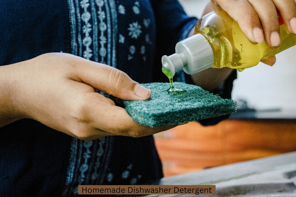 homemade dishwasher detergent with baking soda